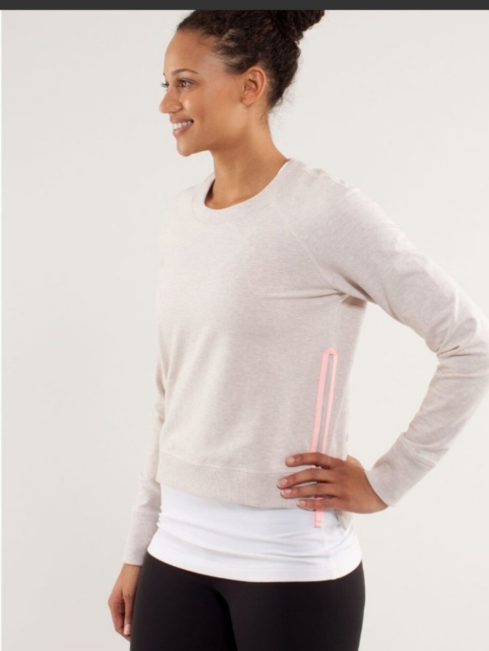 Lululemon Rejuvenate Pullover In Dune Size 10